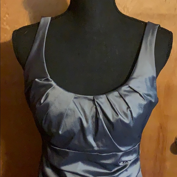 Melrose Dresses & Skirts - Beautiful Dark Grey Shiny Dress
